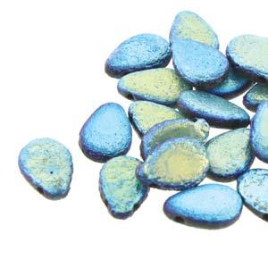 Teardrop - Etch Jet Full AB 9x11mm 1 sträng Hilmas Pyssel