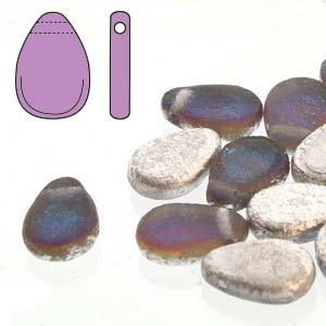 Teardrop - Etch Backlit Petroleum 9x11mm 1 sträng Hilmas Pyssel