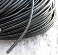 Läderband 3 mm - Svart, 5 meter Hilmas Pyssel