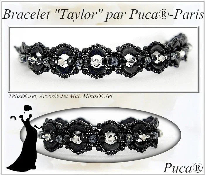 Mönster Armband - Taylor Les perles par Puca® - Paris