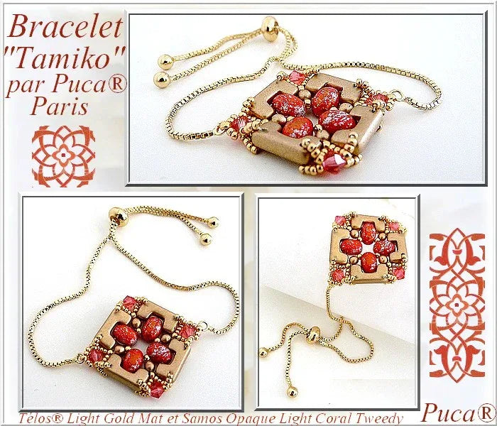 Mönster Hänge Pendant - Tamiko Les perles par Puca® - Paris