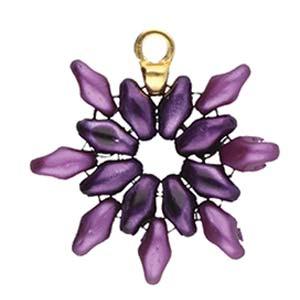 Cymbal Element - Remata 24K Gold Plated 2-pack Beadsmith