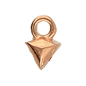 Cymbal Element - Kleftiko Rose Gold Plated 2-pack Beadsmith