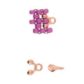 Cymbal Element - Alona Rose Gold Plated 2-pack Beadsmith