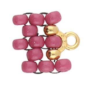 Cymbal Element - Alona 24K Gold Plated 2-pack Beadsmith