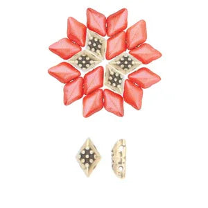 Cymbal Element - Adamas Antique Brass Plated 2-pack Beadsmith