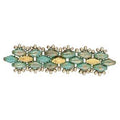 Cymbal Element - Varidi 24K Gold Plated 2-pack Beadsmith