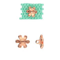 Cymbal Element - Gerani Rose Gold Plated 1 styck Beadsmith