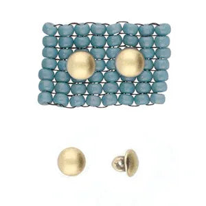 Cymbal Element - Kymo Antique Brass Plated 1 Styck Beadsmith