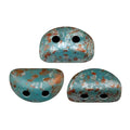 Kos® Par Puca® - Opaque Aqua Tweedy, 10 gram Les perles par Puca® - Paris