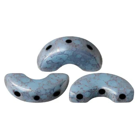 Arcos® par Puca® - Opaque Blue Turquoise Bronze, 10 gram Les perles par Puca® - Paris