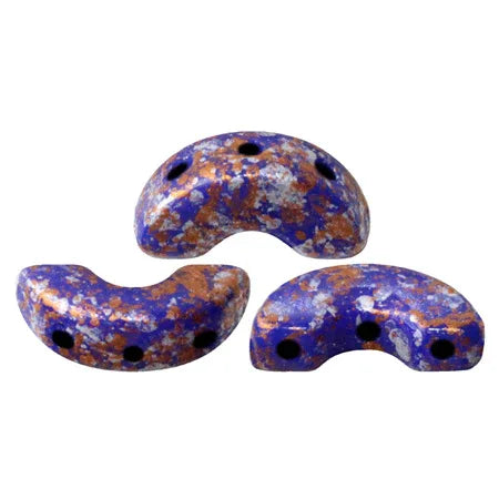 Arcos® par Puca® - Opaque Sapphire Tweedy, 10 gram Les perles par Puca® - Paris