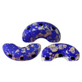 Arcos® par Puca® - Opaque Sapphire Splash, 10 gram Les perles par Puca® - Paris