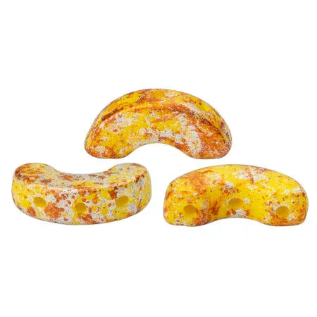 Arcos® par Puca® - Opaque Jonquil Tweedy, 10 gram Les perles par Puca® - Paris