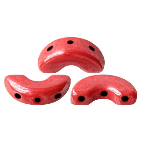 Arcos® par Puca® - Opaque Light Coral Luster, 10 gram Les perles par Puca® - Paris
