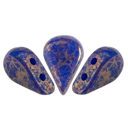 Amos® par Puca® - Opaque Sapphire Bronze, 10 gram Les perles par Puca® - Paris