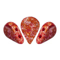 Amos® par Puca® - Opaque Coral Red Tweedy, 10 gram Les perles par Puca® - Paris