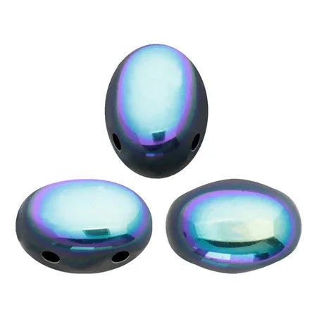 Samos® par Puca® - Jet AB, 10 gram Les perles par Puca® - Paris