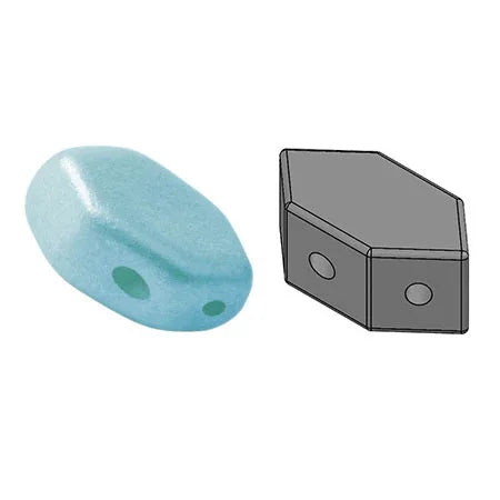 Paros® Par Puca® - Pastel Matte Aqua ,10 gram Les perles par Puca® - Paris