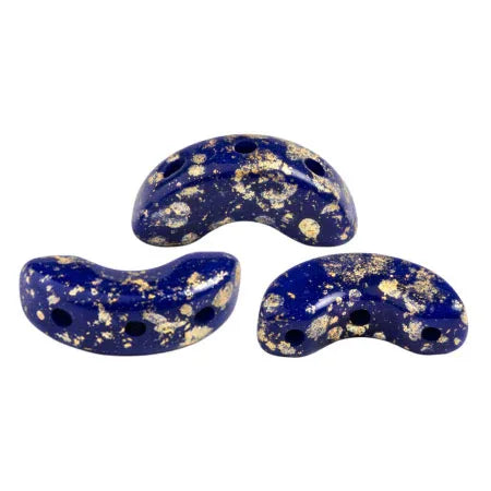 Arcos® par Puca® - Opaque Dark Sapphire Splash, 10 gram Les perles par Puca® - Paris