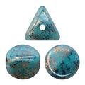 Ilos® Par Puca® - Opaque Green Turquoise Bronze, 10 gram Les perles par Puca® - Paris