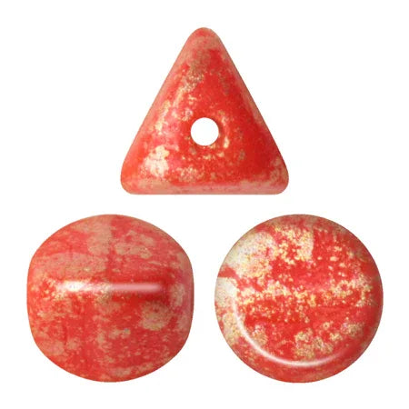 Ilos® Par Puca® - Opaque Light Coral Splash, 10 gram Les perles par Puca® - Paris