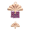 Cymbal Element - Sitia Rose Gold Plated 2-pack Beadsmith