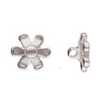 Cymbal Element - Gerani Antique Silver Plated 1 Styck Beadsmith
