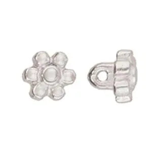 Cymbal Element - Amoudi Antique Silver Plated 1 Styck Beadsmith