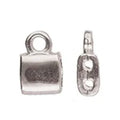 Cymbal Element - Piperi Antique Silver Plated 2-Pack Beadsmith