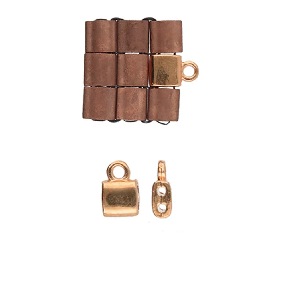 Cymbal Element - Piperi Rose Gold Plated 2-pack Beadsmith