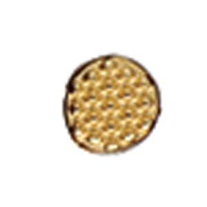 Cymbal Element - Nera 24K Gold Plated 2-pack Beadsmith