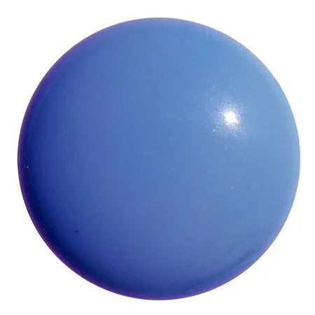 Cabochon par Puca® - Opaque Light Sapphire 18 mm, 1 styck Les perles par Puca® - Paris