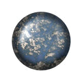 Cabochon par Puca® - Opaque Sapphire Silver 18 mm, 1 styck Les perles par Puca® - Paris