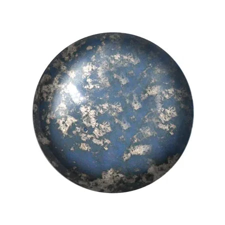Cabochon par Puca® - Opaque Sapphire Silver 18 mm, 1 styck Les perles par Puca® - Paris