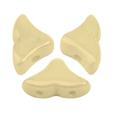 Hélios® par Puca® - Opaque Ivory Ceramic Look, 10 gram Les perles par Puca® - Paris
