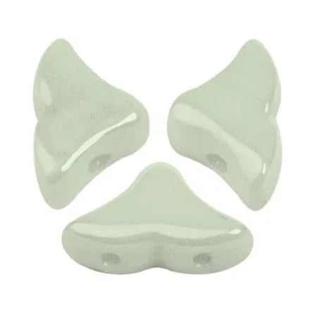 Hélios® par Puca® - Opaque Light Green Ceramic Look, 10 gram Les perles par Puca® - Paris