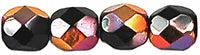 Tjeckiska Firepolish - Jet Vitex 4 mm, 50-pack Hilmas Pyssel