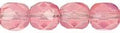 Tjeckiska Firepolish - Milky Rosaline 6mm, 25-pack Hilmas Pyssel