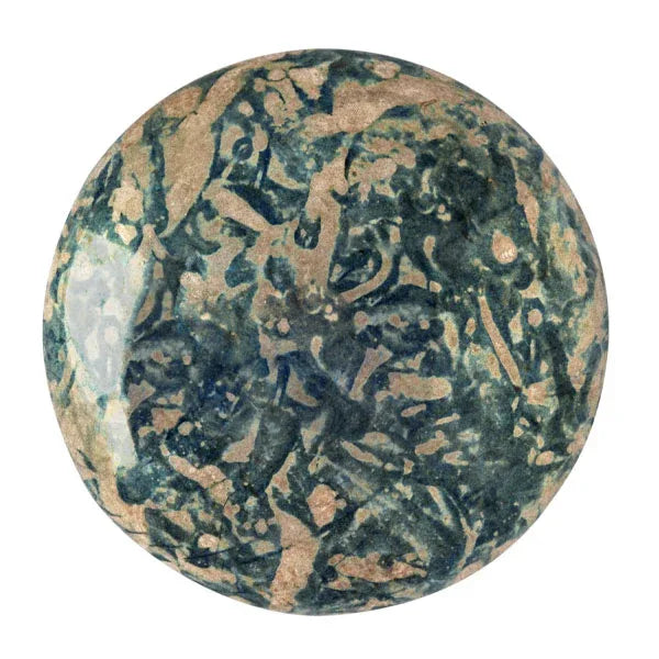 Cabochon par Puca® - Jet Picasso 25 mm, 1 styck Les perles par Puca® - Paris