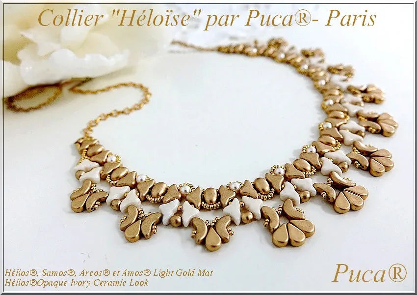 Mönster Halsband - Héloïse Les perles par Puca® - Paris