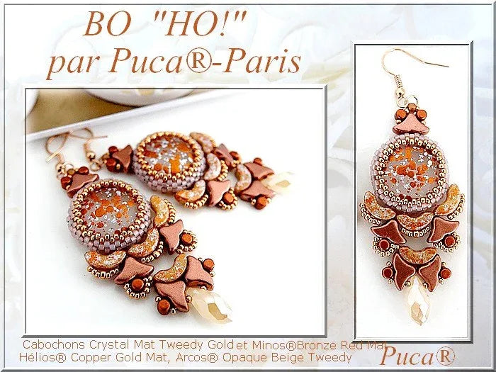 Mönster Örhängen - Ho! Les perles par Puca® - Paris