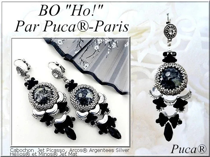 Mönster Örhängen - Ho! Les perles par Puca® - Paris