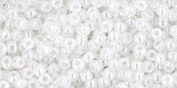TOHO Seed Beads - Ceylon Snowflake 11/0, 10 gram TOHO