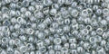 TOHO Seed Beads - Transparent Lustered Black Diamond (11-112) 11/0, 10gram TOHO