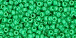 TOHO seed beads - Opaque Shamrock 11/0, 10gram TOHO