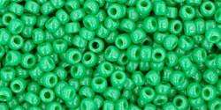 TOHO seed beads - Opaque Shamrock 11/0, 10gram TOHO