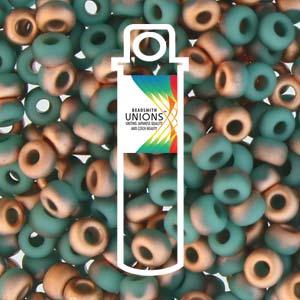 Miyuki Seed Beads - Unions Green Turquoise Capri Matte 8/0 - 22 gram Miyuki