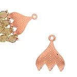 Cymbal Element - Tourlos Rose Gold Plated 2-pack Beadsmith