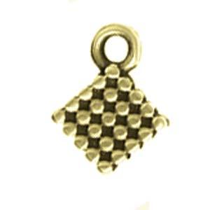 Cymbal Element - Fero Antique Brass Plated 2-pack Beadsmith